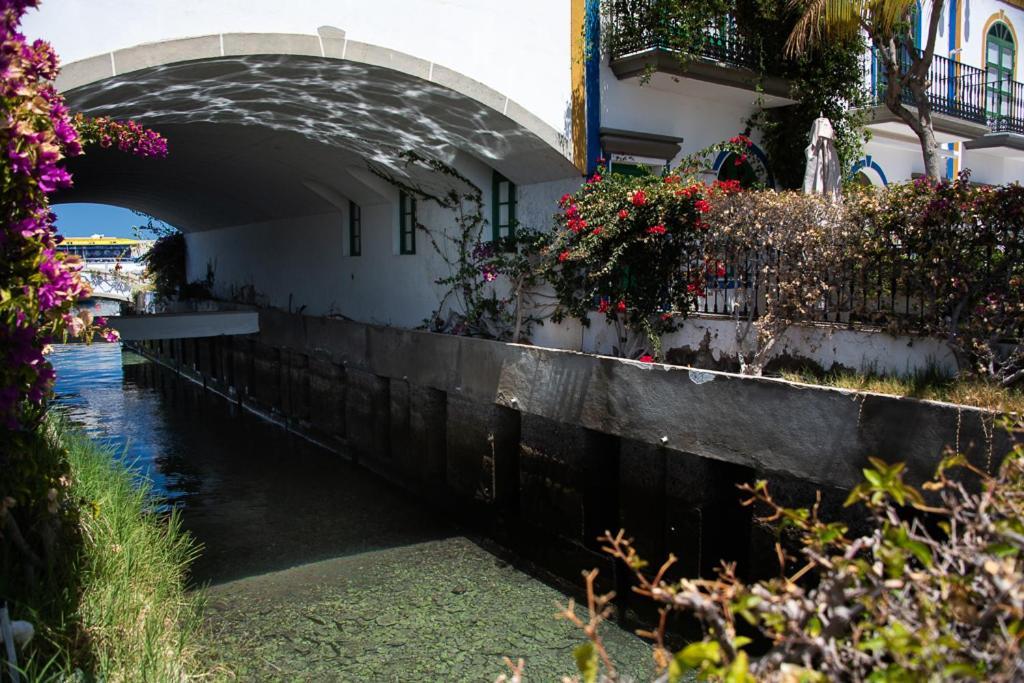 Edificio Playa Apartamento Puerto De Mogan Exterior foto