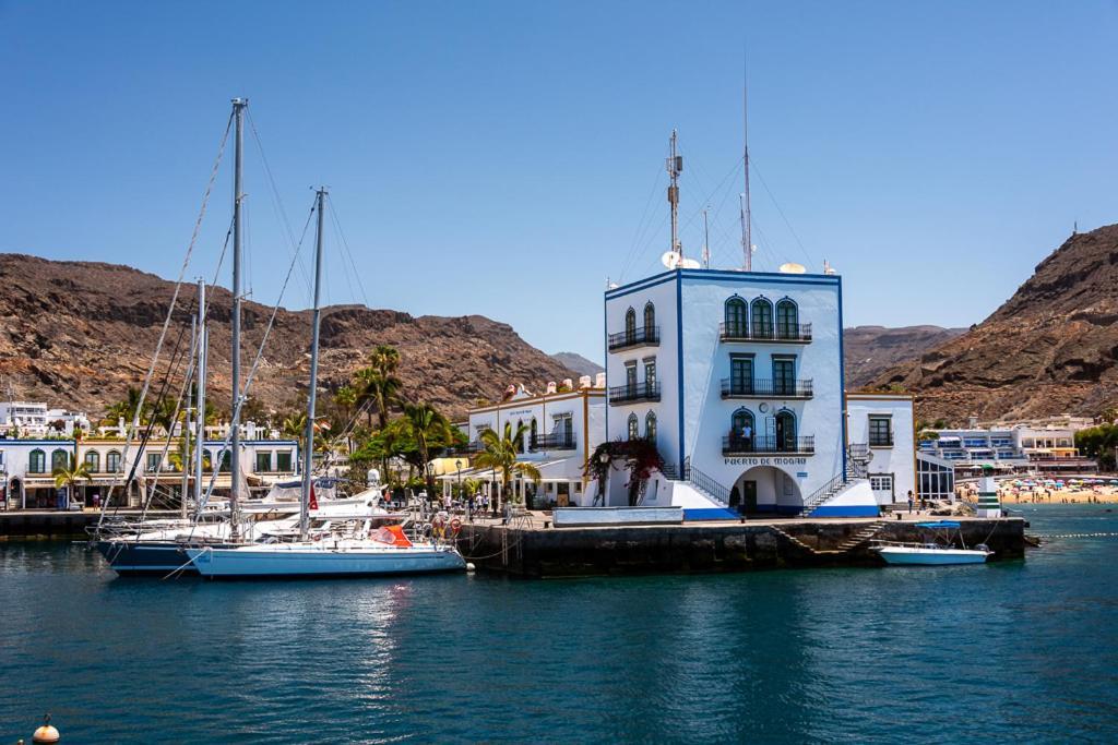 Edificio Playa Apartamento Puerto De Mogan Exterior foto