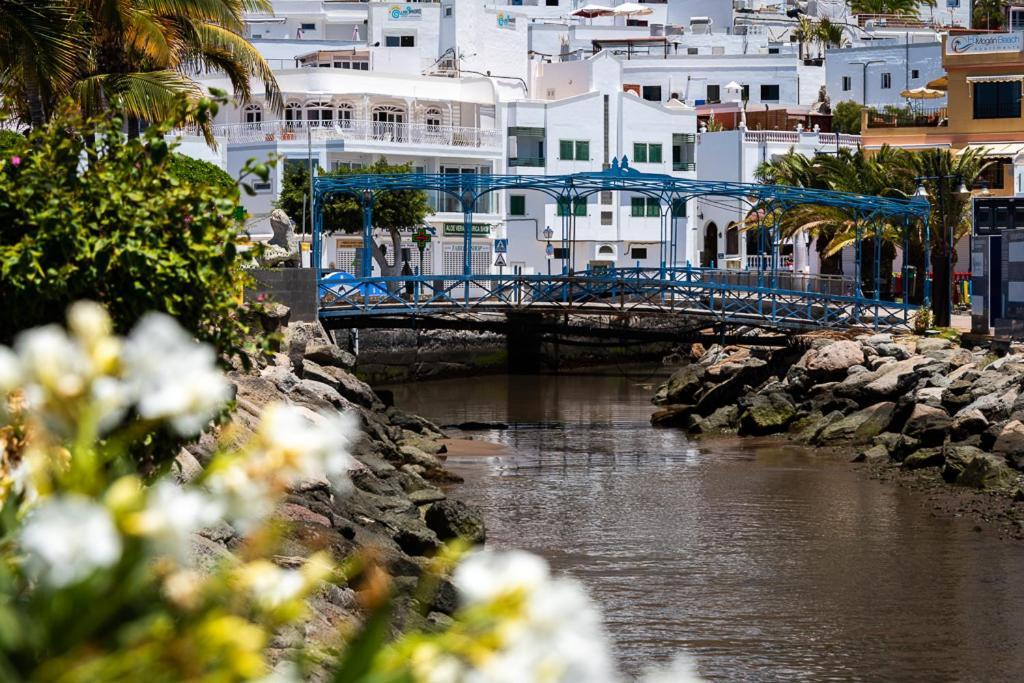 Edificio Playa Apartamento Puerto De Mogan Exterior foto