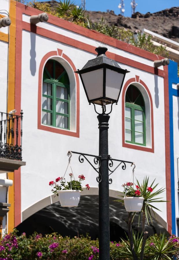 Edificio Playa Apartamento Puerto De Mogan Exterior foto