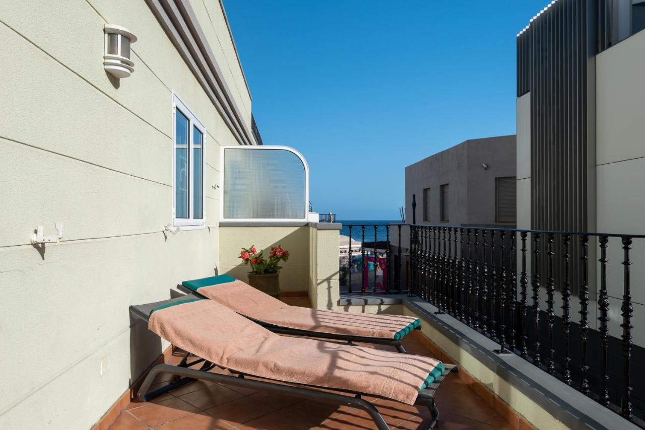 Edificio Playa Apartamento Puerto De Mogan Exterior foto