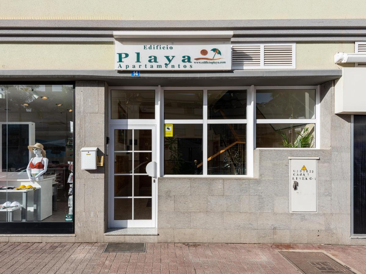 Edificio Playa Apartamento Puerto De Mogan Exterior foto