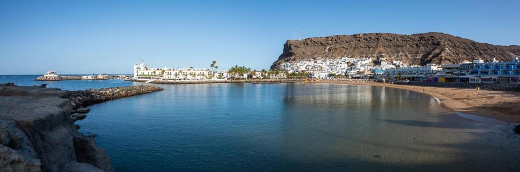 Edificio Playa Apartamento Puerto De Mogan Exterior foto