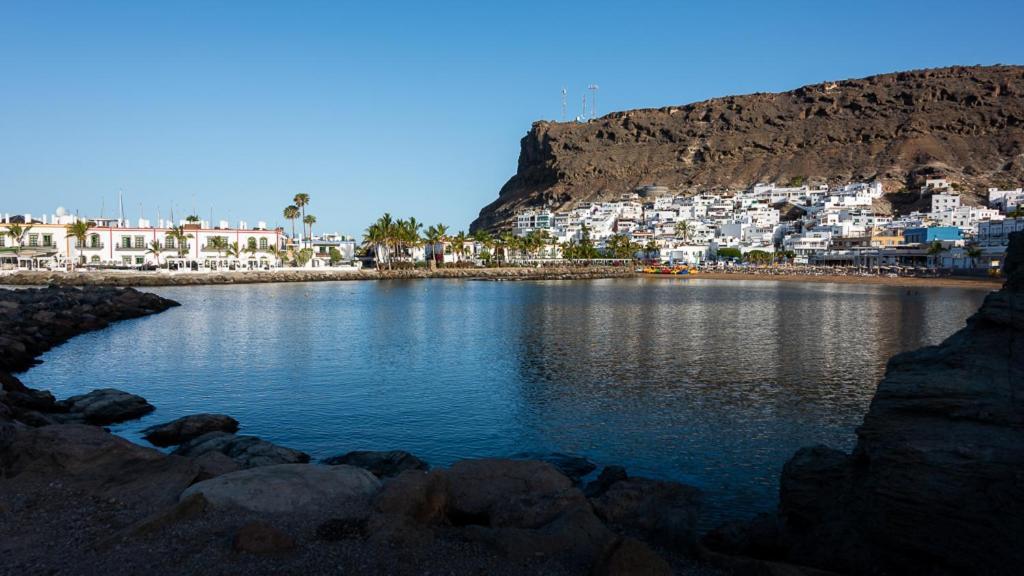 Edificio Playa Apartamento Puerto De Mogan Exterior foto