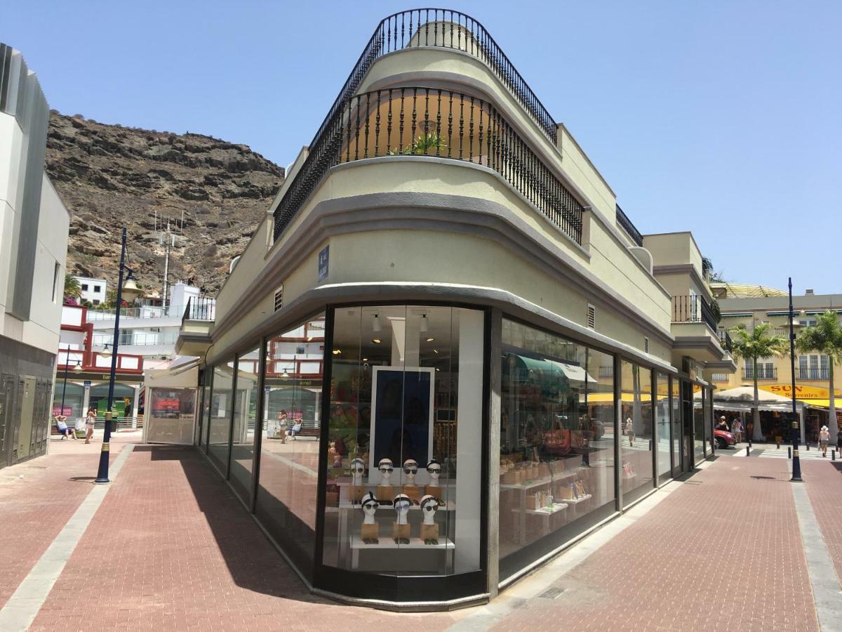 Edificio Playa Apartamento Puerto De Mogan Exterior foto